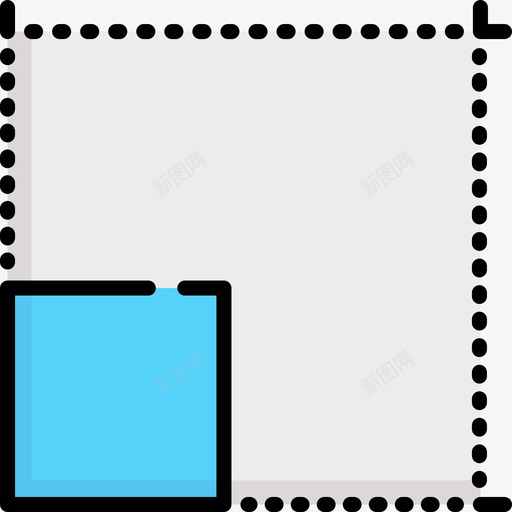 比例编辑工具8线性颜色图标svg_新图网 https://ixintu.com 比例 矢量编辑工具8 线性颜色