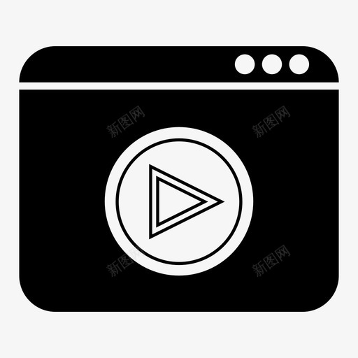 视频电影电影制作人图标svg_新图网 https://ixintu.com 剧院 多媒体 电影 电影制作人 视频