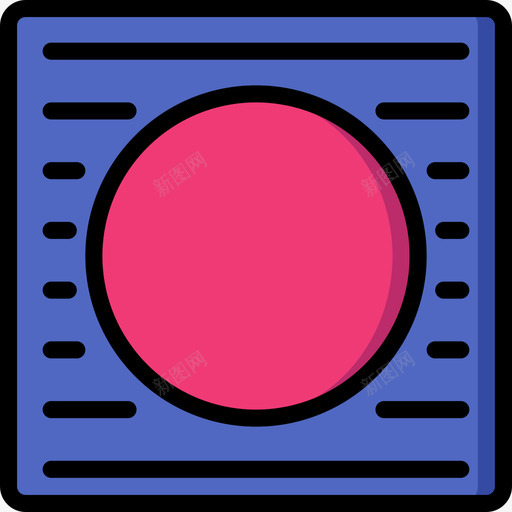 网格桌面出版2线颜色图标svg_新图网 https://ixintu.com 桌面出版2 线颜色 网格