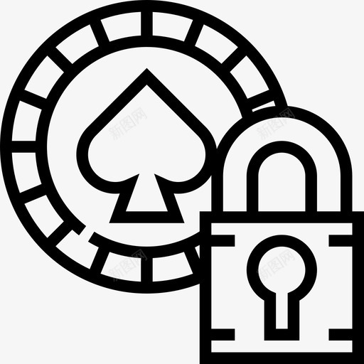 Rook娱乐场17线性图标svg_新图网 https://ixintu.com Rook 娱乐场17 线性