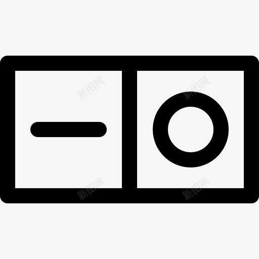 开关机器人9线性图标svg_新图网 https://ixintu.com 开关 机器人9 线性
