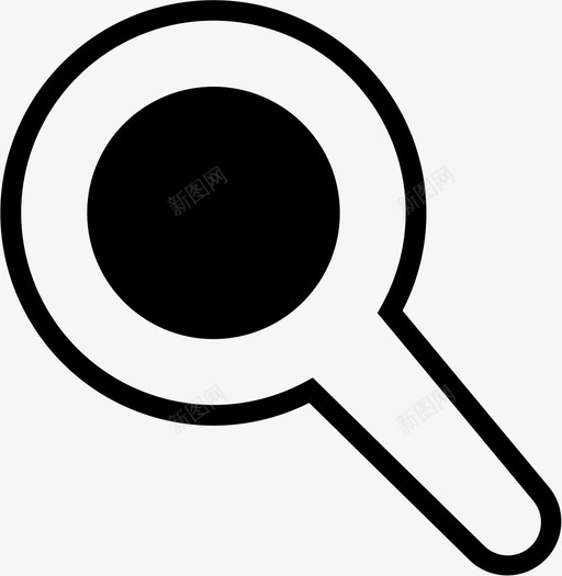 变焦放大镜头图标svg_新图网 https://ixintu.com 变焦 搜索 放大 放大镜 镜头