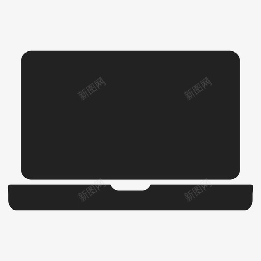 笔记本电脑数码小工具图标svg_新图网 https://ixintu.com 多媒体 小工具 数码 现代 笔记本电脑