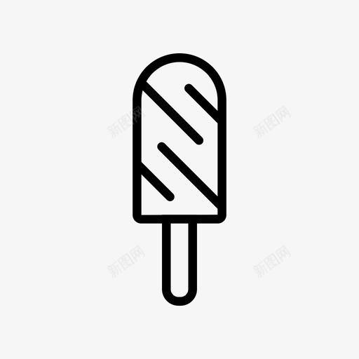 冰淇淋快餐垃圾食品图标svg_新图网 https://ixintu.com 冰淇淋 垃圾食品 快餐 甜食 糖 蔬菜
