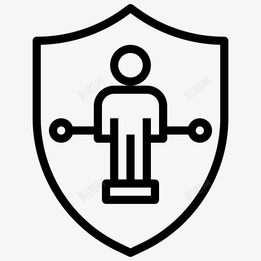 保险人保险范围保护图标svg_新图网 https://ixintu.com 保护 保险人 保险范围 盾牌