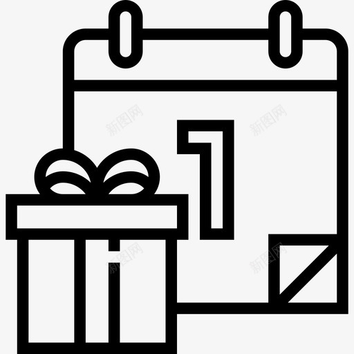 新年新年快乐直系图标svg_新图网 https://ixintu.com 新年 新年快乐 直系