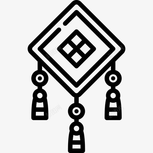 装饰春节11直线图标svg_新图网 https://ixintu.com 春节11 直线 装饰