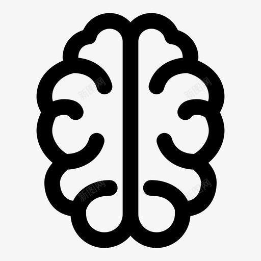 大脑人类智慧图标svg_新图网 https://ixintu.com 人类 大脑 教育大胆 智慧 聪明