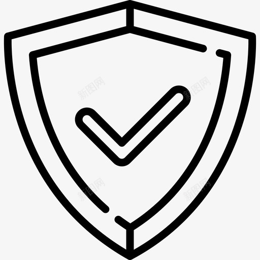 屏蔽电子商务40线性图标svg_新图网 https://ixintu.com 屏蔽 电子商务40 线性