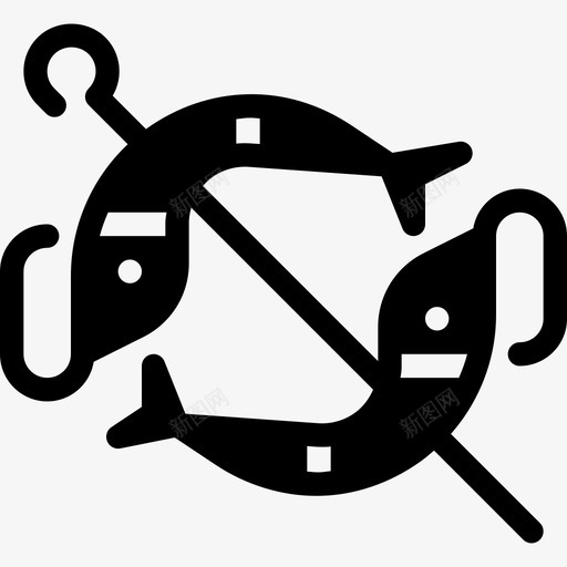 虾烤肉馅图标svg_新图网 https://ixintu.com 烤肉 虾 馅