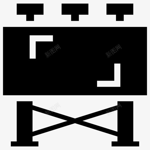广告牌广告户外广告图标svg_新图网 https://ixintu.com 广告 广告牌 广告牌矢量图标 户外广告 街道广告牌
