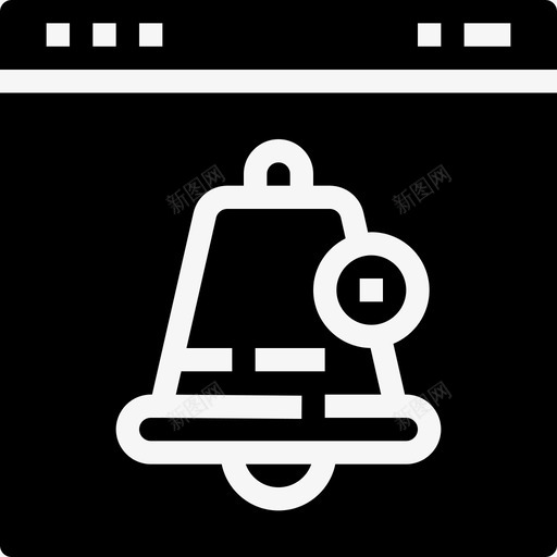 网站警报浏览器图标svg_新图网 https://ixintu.com 浏览器 界面 网站 警告 警报 页面