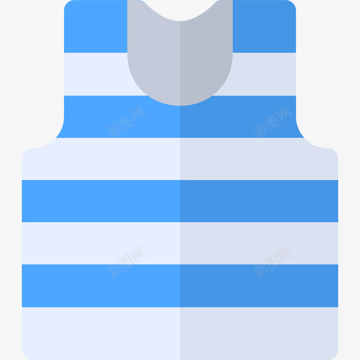 衬衫水手5号扁平图标svg_新图网 https://ixintu.com 扁平 水手5号 衬衫