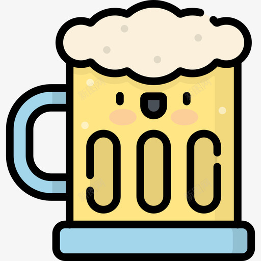 啤酒川维饮料3原色图标svg_新图网 https://ixintu.com 原色 啤酒 川维饮料3