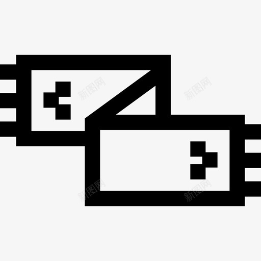 围巾寒假9直线型图标svg_新图网 https://ixintu.com 围巾 寒假9 直线型