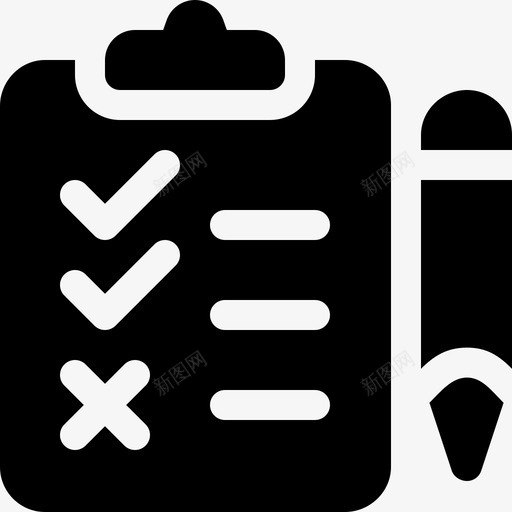 列表技术支持10已填写图标svg_新图网 https://ixintu.com 列表 已填写 技术支持10