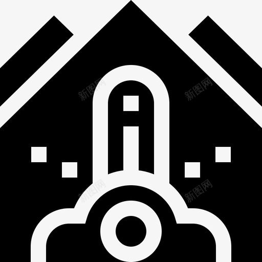 坠落碎片自然灾害4填充图标svg_新图网 https://ixintu.com 坠落碎片 填充 自然灾害4