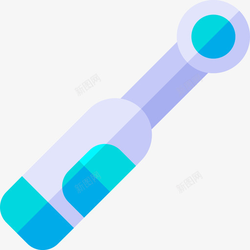 电动牙刷医疗器械7扁平图标svg_新图网 https://ixintu.com 医疗器械7 扁平 电动牙刷