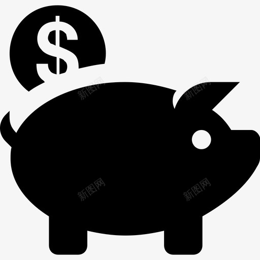 小猪银行搜索引擎优化营销业务财务4稳健图标svg_新图网 https://ixintu.com 小猪银行 搜索引擎优化营销业务财务4 稳健