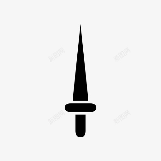 刀刀柄剑图标svg_新图网 https://ixintu.com 万圣节铭文 刀 刀柄 剑 武器