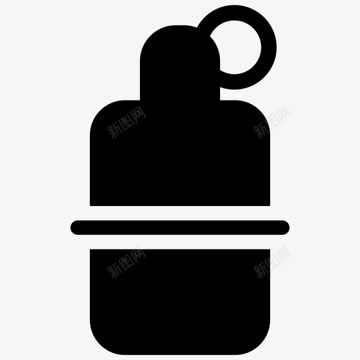 手榴弹轰炸炸弹图标svg_新图网 https://ixintu.com 兵役雕文图标 手榴弹 手雷 炸弹 爆炸物 轰炸