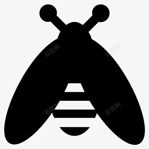 萤火虫甲虫发光图标svg_新图网 https://ixintu.com 发光 害虫控制雕文图标 昆虫 甲虫 萤火虫