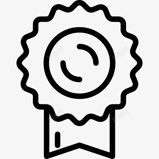 勋章seo54直线型图标svg_新图网 https://ixintu.com seo54 勋章 直线型