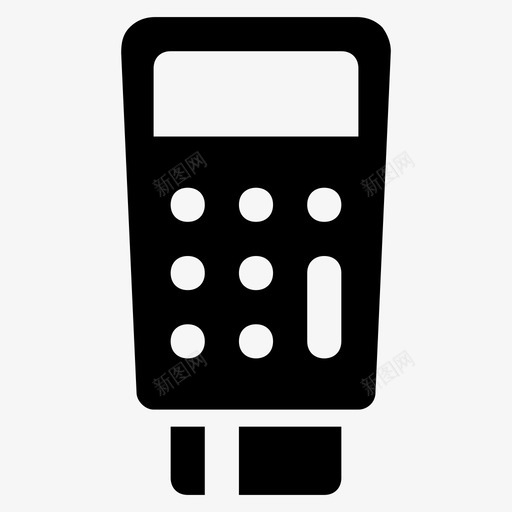 读卡器银行金融图标svg_新图网 https://ixintu.com pos 支付 读卡器 金融 银行