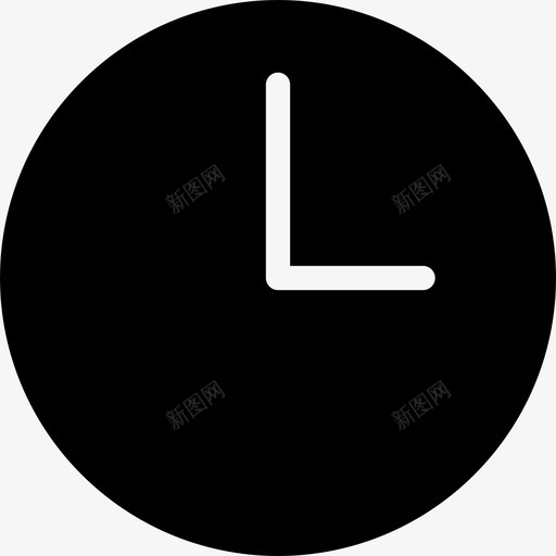 时钟时间15已满图标svg_新图网 https://ixintu.com 已满 时钟 时间15
