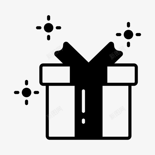 礼物周年纪念日生日图标svg_新图网 https://ixintu.com 周年纪念 周年纪念日 生日 礼物