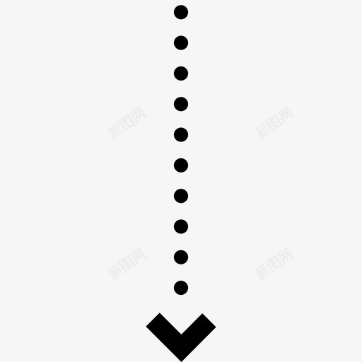 向下的箭头-10个点svg_新图网 https://ixintu.com 向下的箭头-10个点