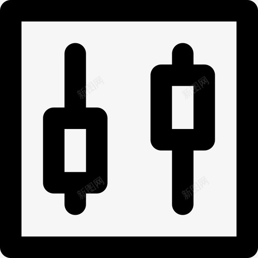 控制基础12线性图标svg_新图网 https://ixintu.com 基础12 控制 线性