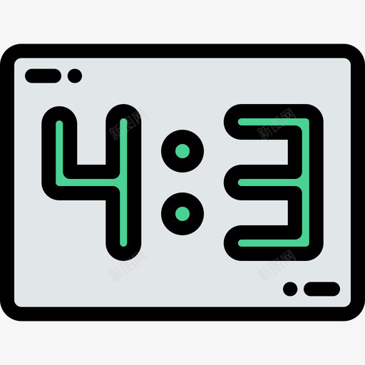 比率摄像机线颜色图标svg_新图网 https://ixintu.com 摄像机 比率 线颜色