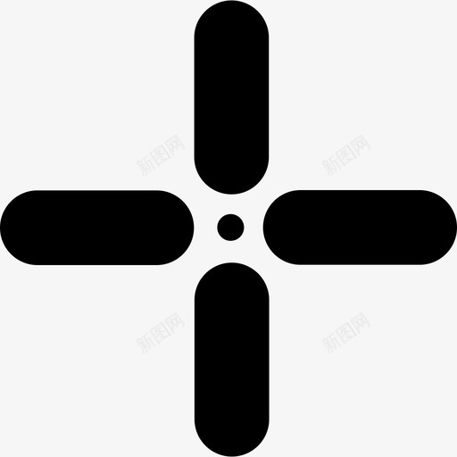 目标彩弹9已填充图标svg_新图网 https://ixintu.com 已填充 彩弹9 目标