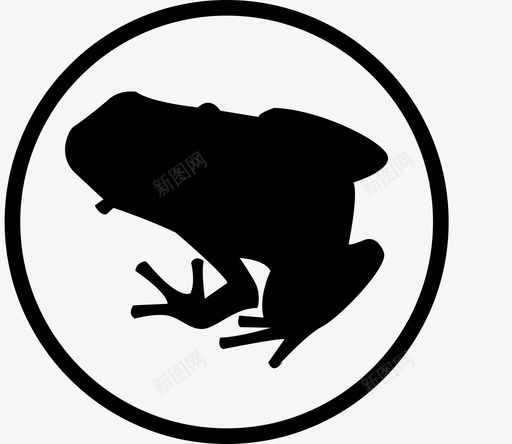 蛙svg_新图网 https://ixintu.com 蛙