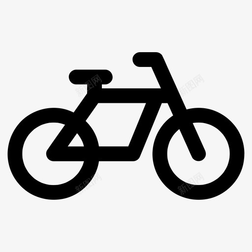 自行车健身赛车图标svg_新图网 https://ixintu.com 健身 基本图标所有尺寸 自行车 赛车 运动