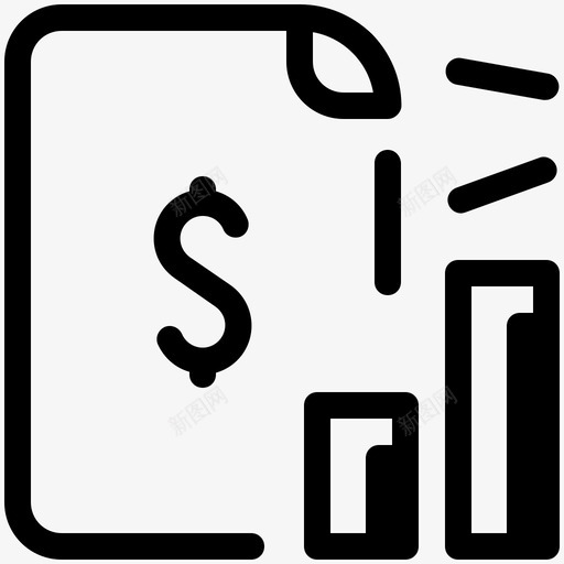 投资商业硬币图标svg_新图网 https://ixintu.com 商业 投资 文件 硬币 货币 金融 金融搜索引擎优化