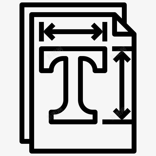字体格式多媒体选项图标svg_新图网 https://ixintu.com 多媒体选项 字体 文本 标志 格式 设计工具