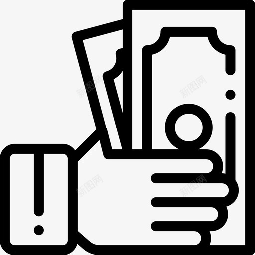 金钱销售14直系图标svg_新图网 https://ixintu.com 直系 金钱 销售14