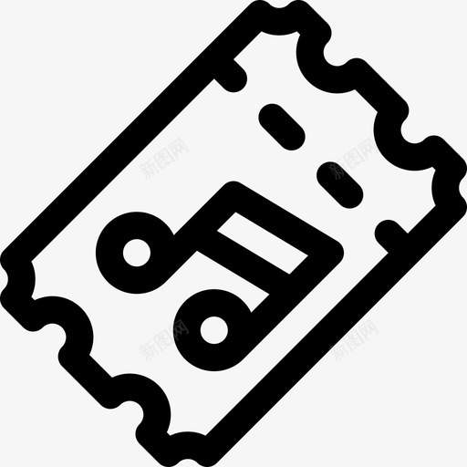 门票风景艺术5直线图标svg_新图网 https://ixintu.com 直线 门票 风景艺术5