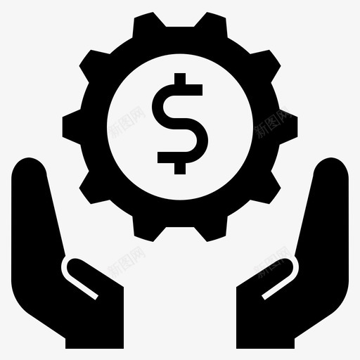 管理行政商业图标svg_新图网 https://ixintu.com 利润 商业 工作 招聘雕文 管理 行政