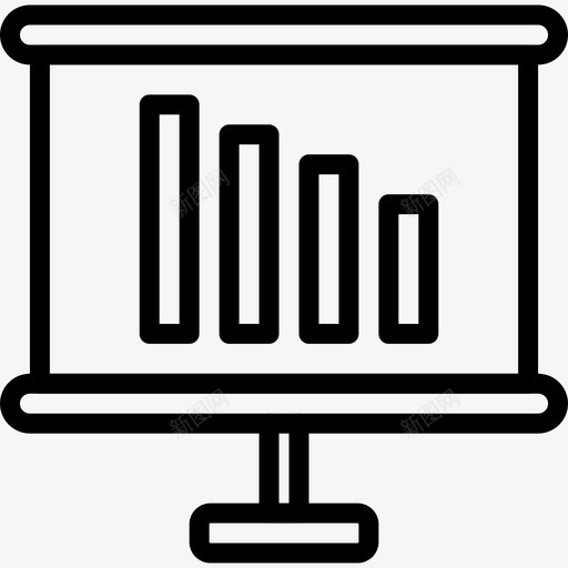 损失业务154线性图标svg_新图网 https://ixintu.com 业务154 损失 线性