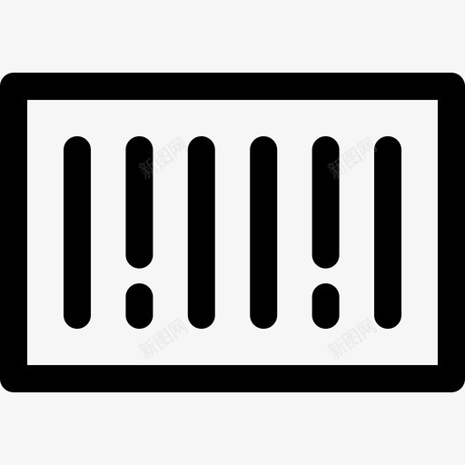 条形码销售11线性图标svg_新图网 https://ixintu.com 条形码 线性 销售11