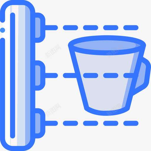 3d打印3d扫描3d打印2蓝色图标svg_新图网 https://ixintu.com 3d打印2 3d打印3d扫描 蓝色