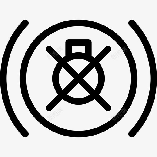 车灯汽车部件3线性图标svg_新图网 https://ixintu.com 汽车部件3 线性 车灯