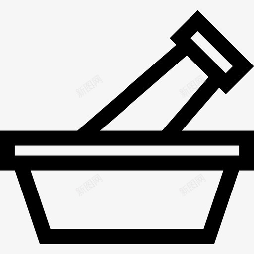 砂浆化学13线性图标svg_新图网 https://ixintu.com 化学13 砂浆 线性
