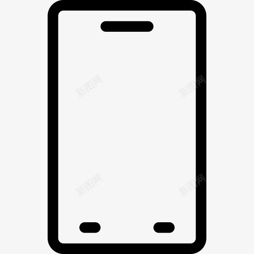 智能手机智能设备19线性图标svg_新图网 https://ixintu.com 智能手机 智能设备19 线性