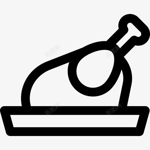 烤鸡寒假5直系图标svg_新图网 https://ixintu.com 寒假5 烤鸡 直系
