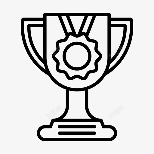 赢得奖杯冠军奖杯图标svg_新图网 https://ixintu.com 冠军 奖杯 职业商务 赢得奖杯 锦标赛