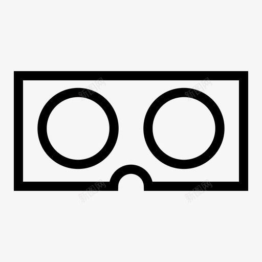 虚拟现实360视图虚拟现实护目镜图标svg_新图网 https://ixintu.com 360视图 虚拟现实 虚拟现实护目镜